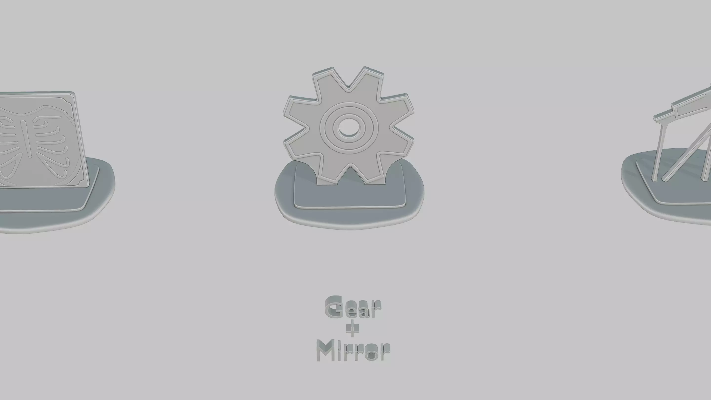 Arcane Machines Pack Emoji Statues 3D print model_17