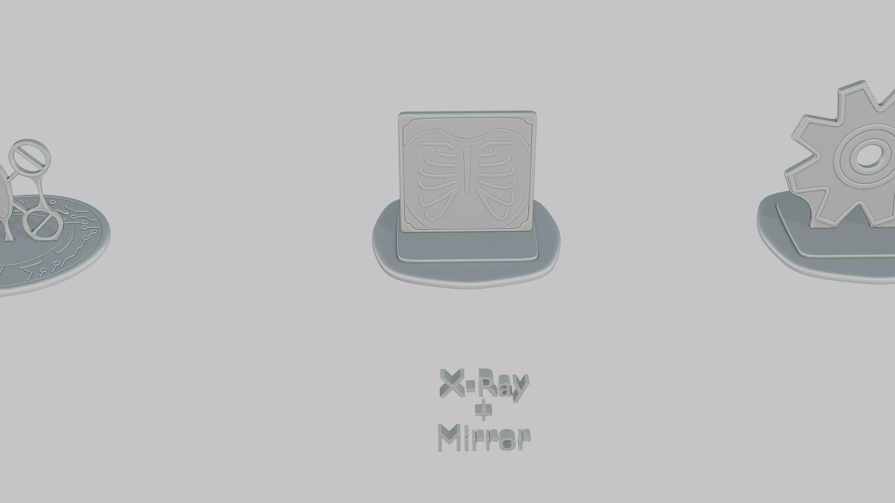 Arcane Machines Pack Emoji Statues 3D print model_16