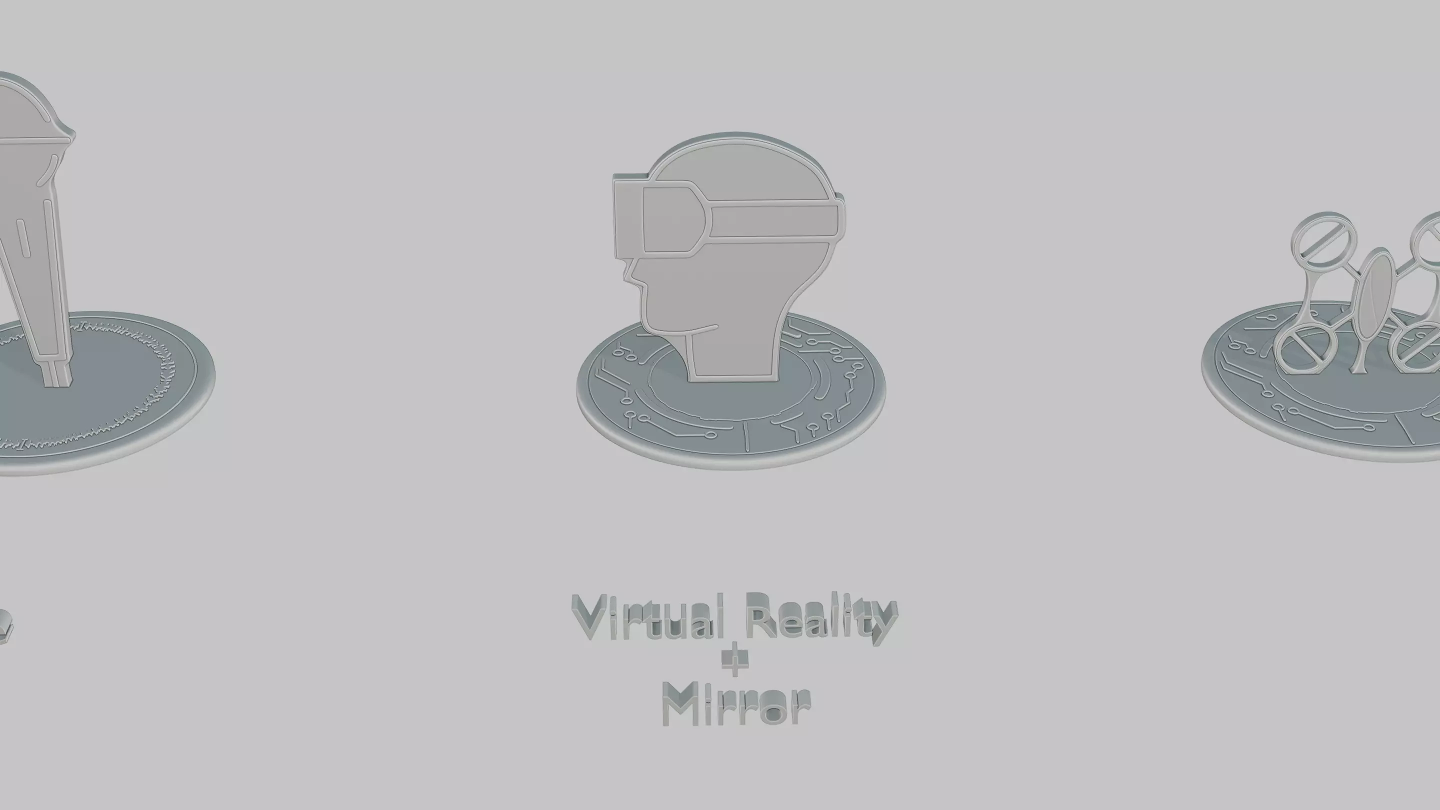 Arcane Machines Pack Emoji Statues 3D print model_12