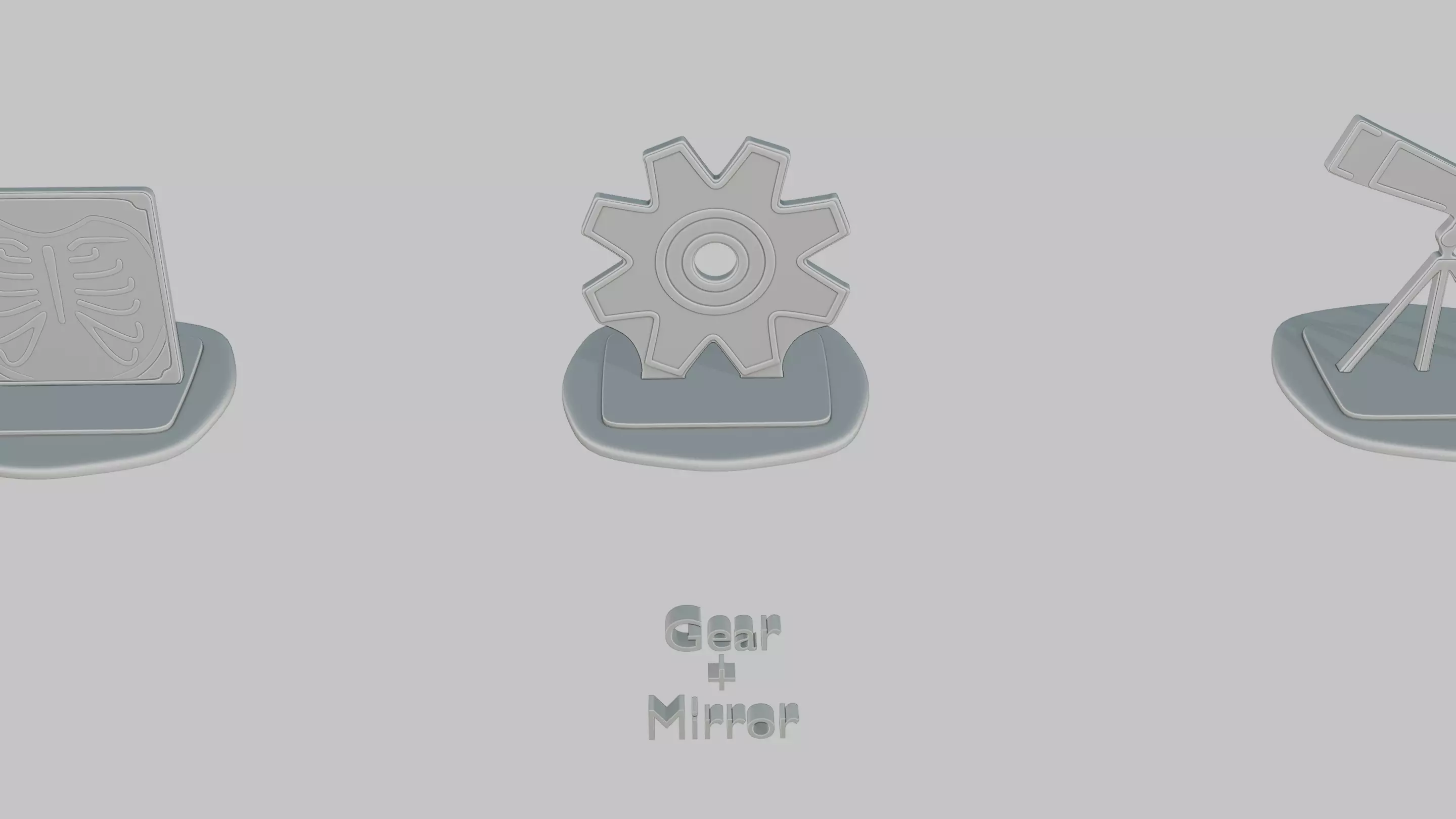 Arcane Machines Pack Emoji Statues 3D print model_18