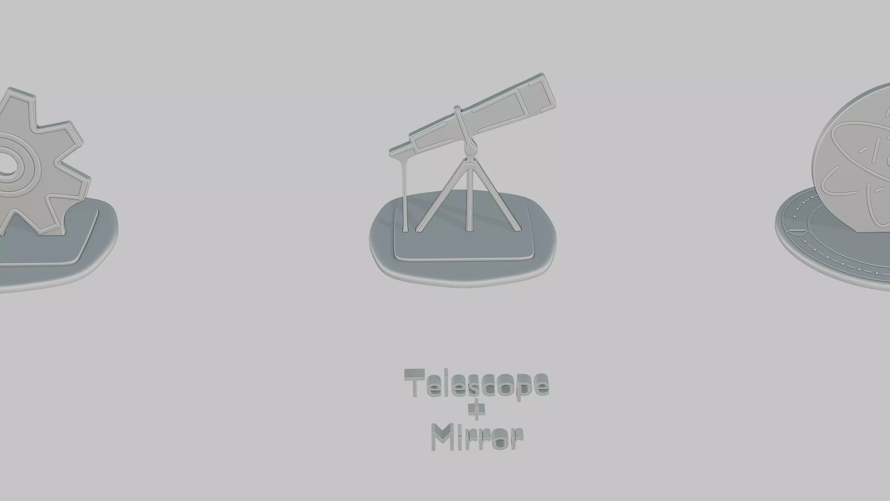 Arcane Machines Pack Emoji Statues 3D print model_19