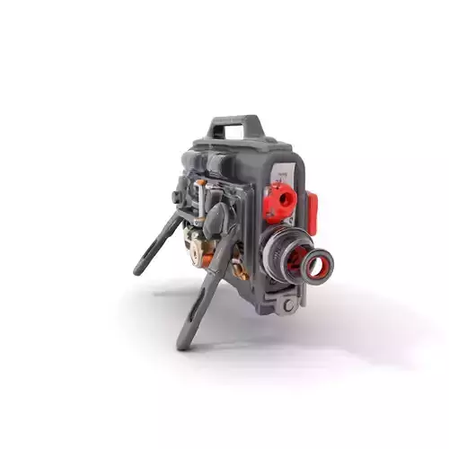 Steampunk Vintage Camera Model Pack with Detailed Components