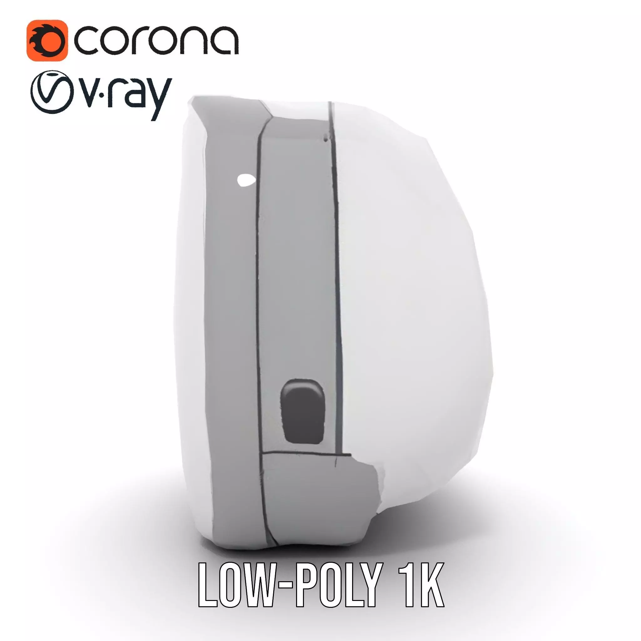 Futuristic Control Panel model pack with interactive display Low-poly 3D model_15