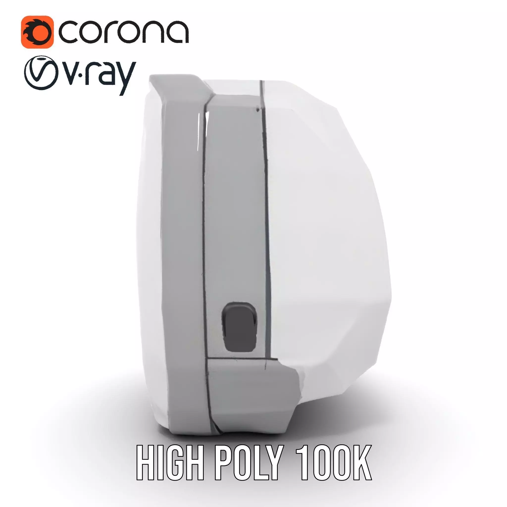 Futuristic Control Panel model pack with interactive display Low-poly 3D model_16