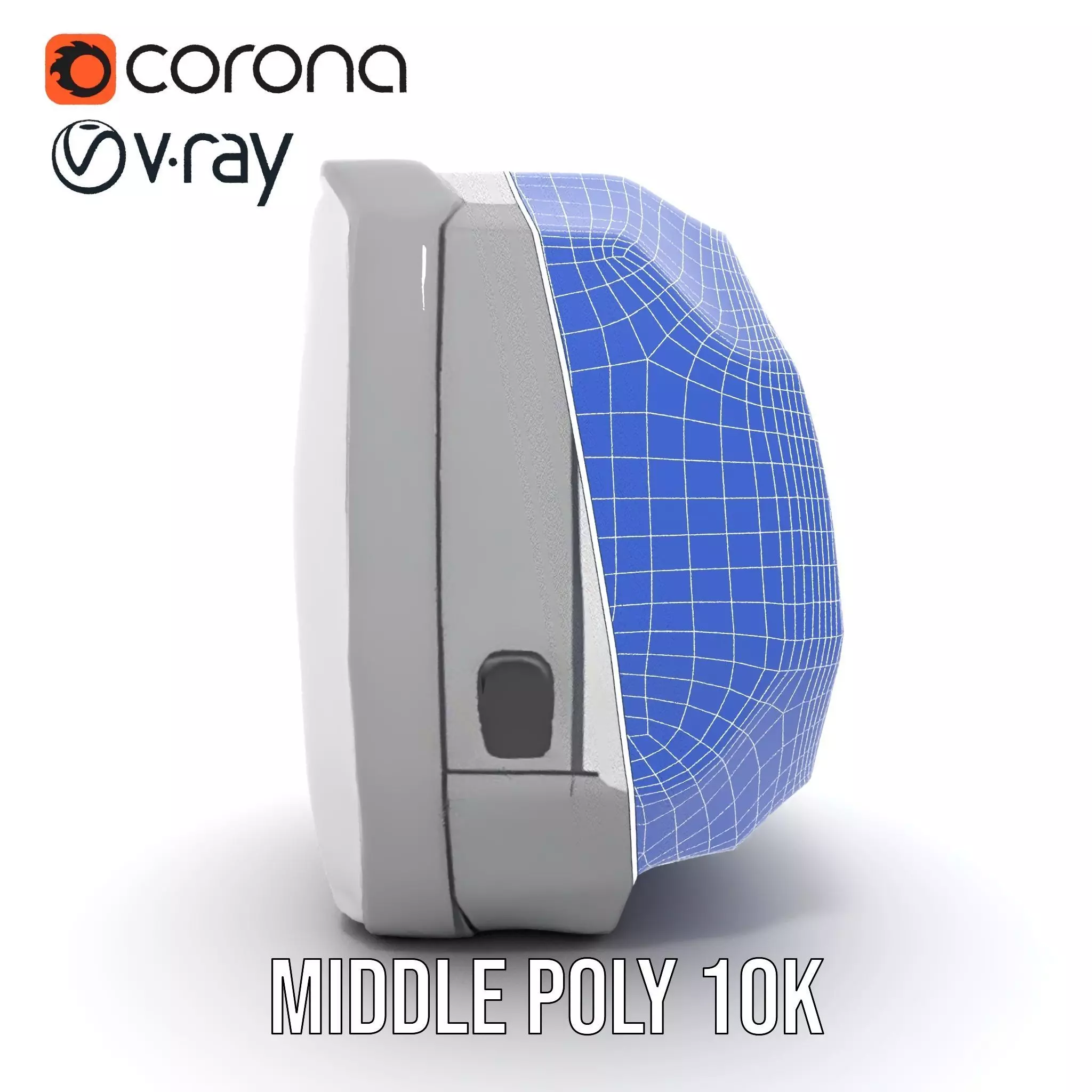 Futuristic Control Panel model pack with interactive display Low-poly 3D model_30