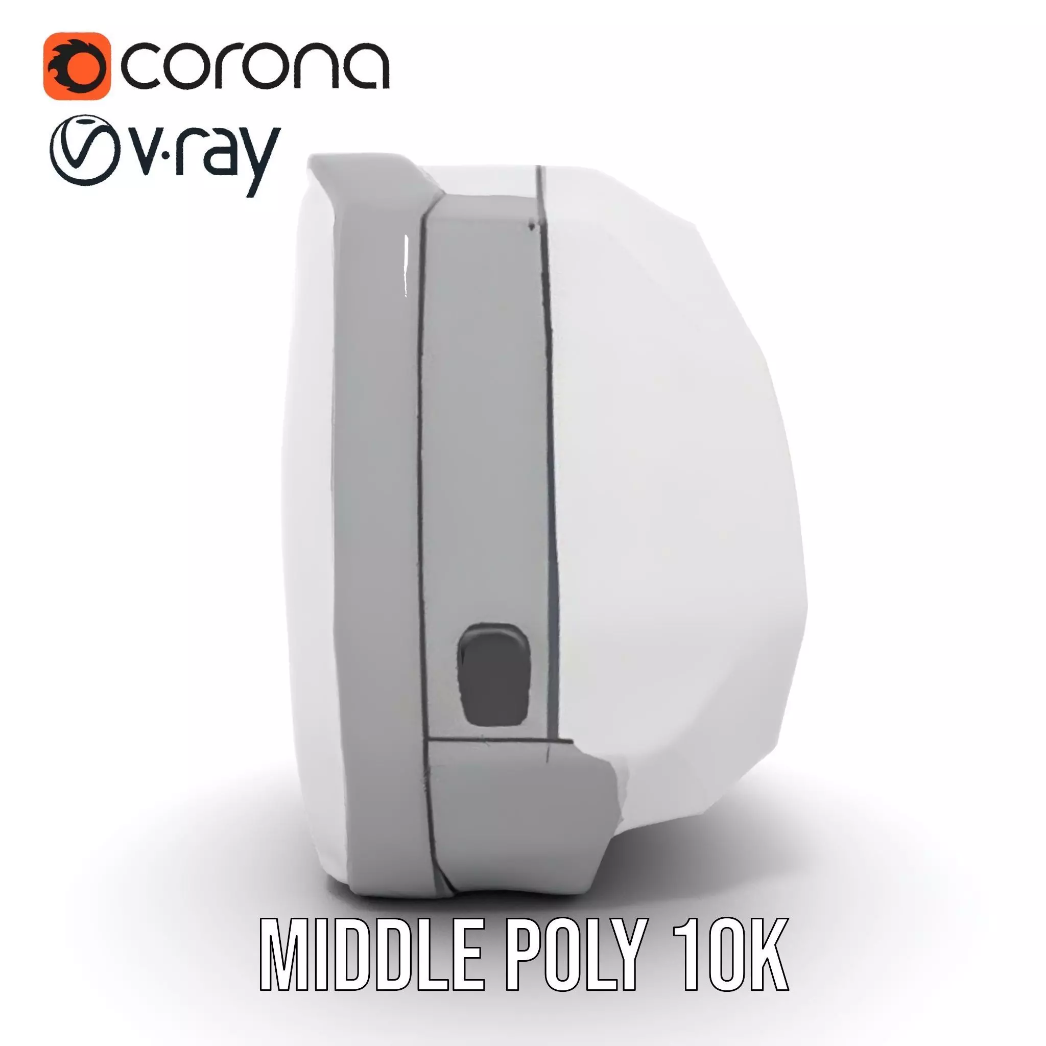 Futuristic Control Panel model pack with interactive display Low-poly 3D model_22