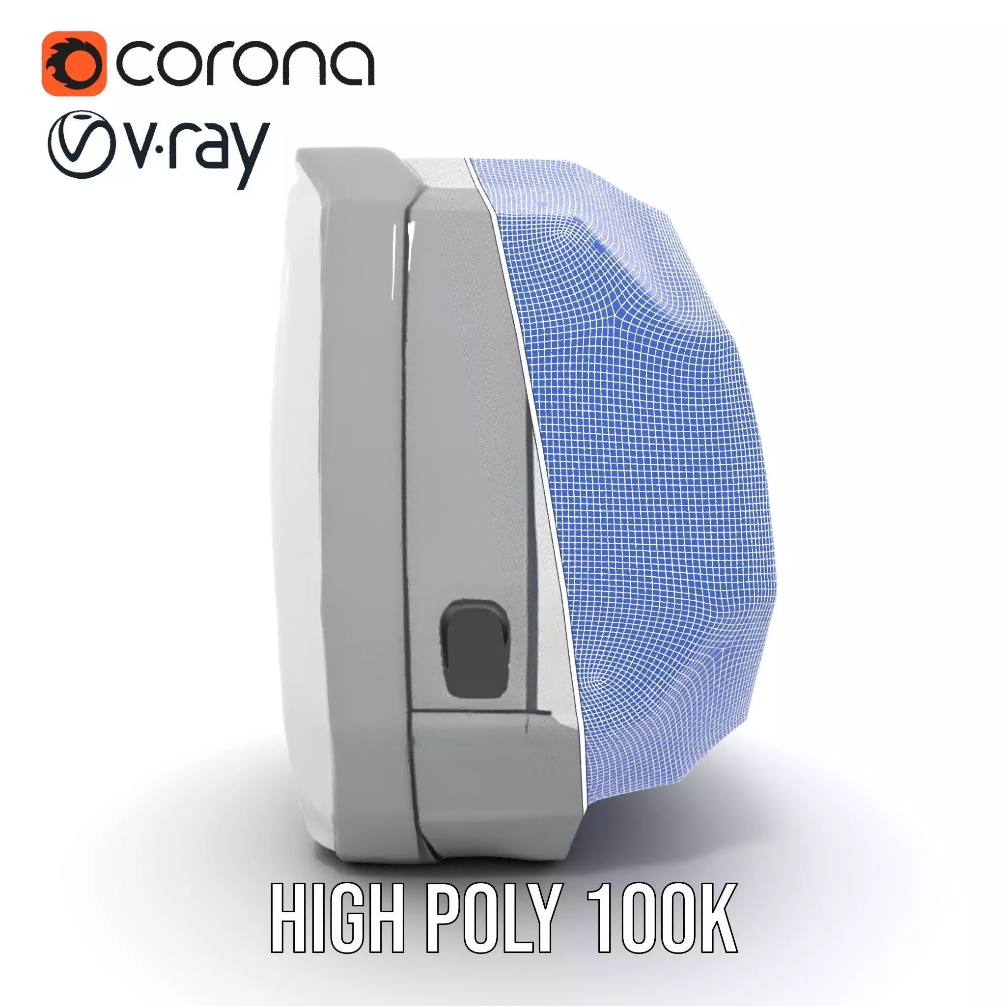 Futuristic Control Panel model pack with interactive display Low-poly 3D model_33