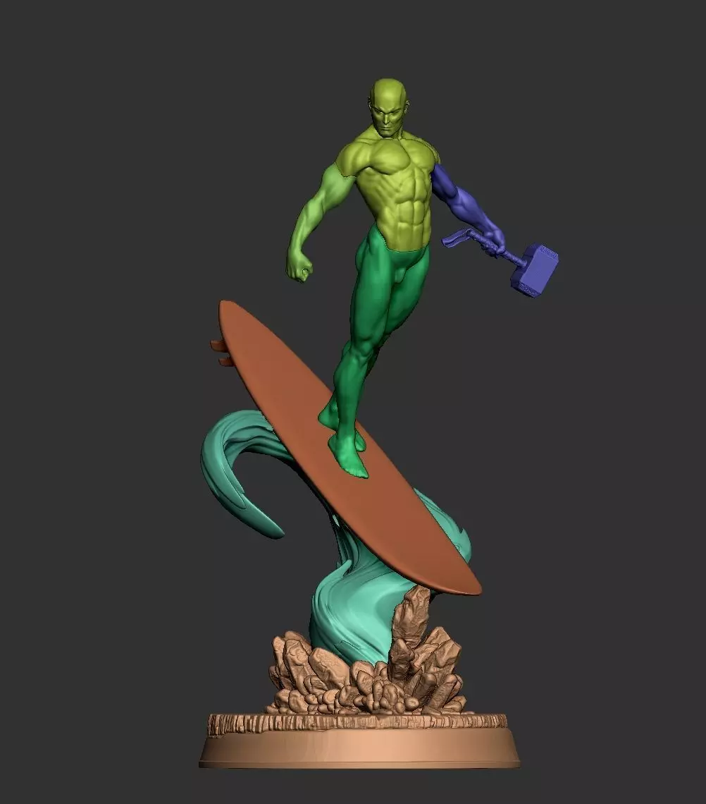 SILVER SURFER BY CREATIVE GEEK MB 3D print model_5