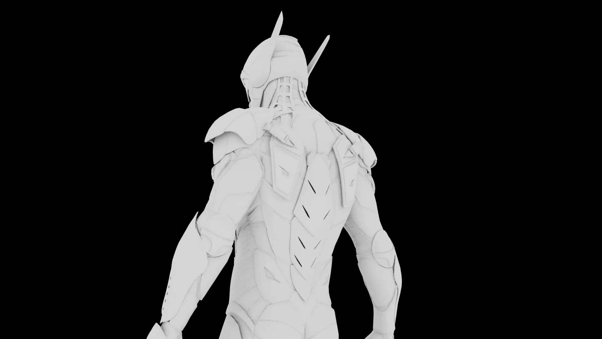 Flash 3d Model Rigged Low-poly 3D model_3