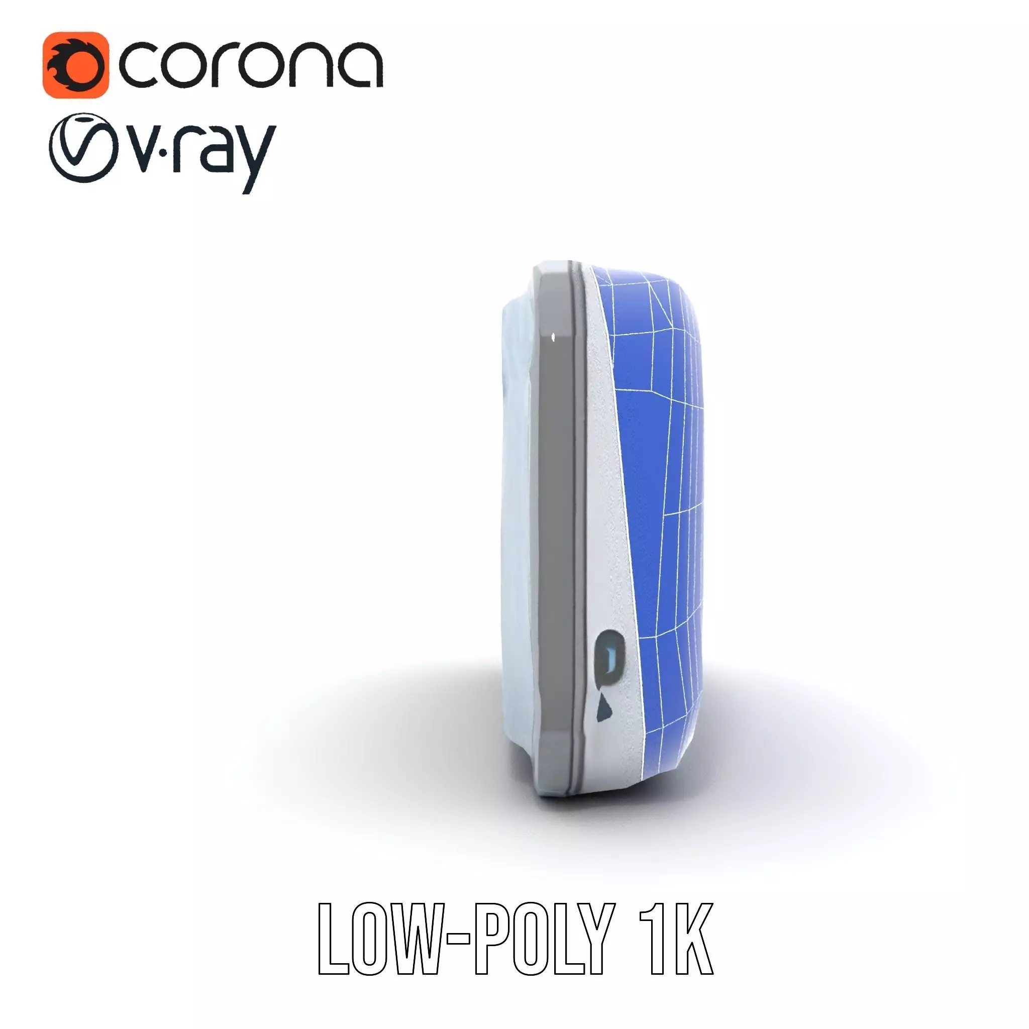 Futuristic Control Panel Display Model Pack Low-poly 3D model_26