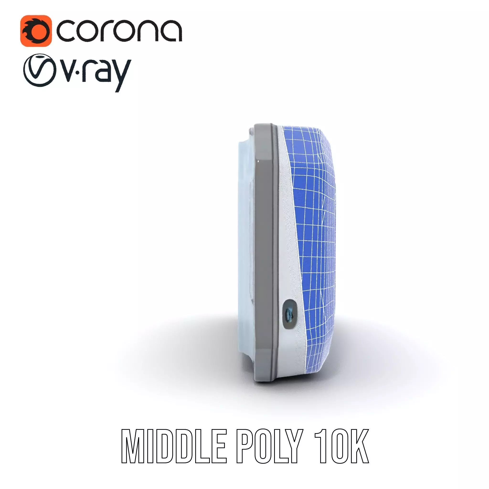 Futuristic Control Panel Display Model Pack Low-poly 3D model_25