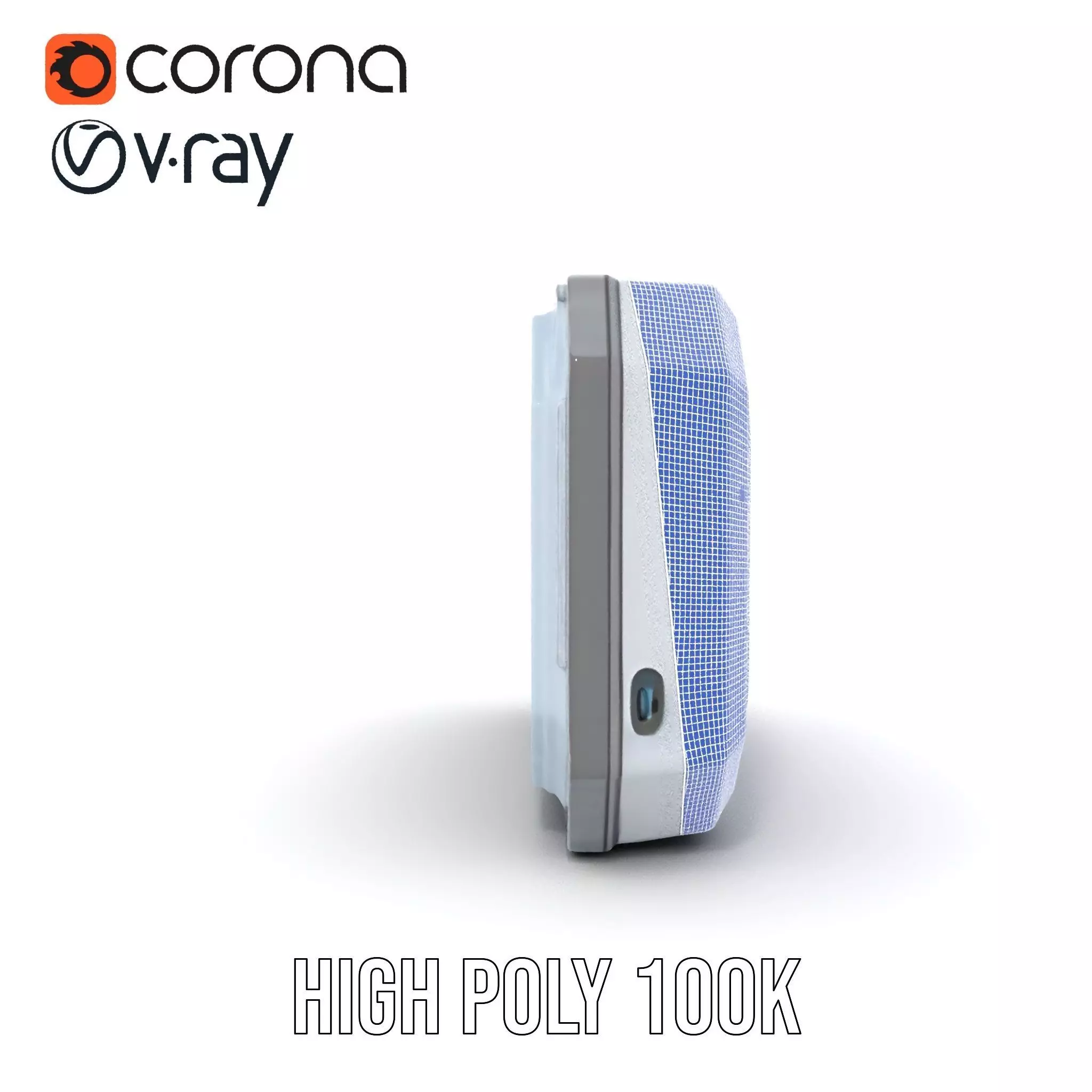 Futuristic Control Panel Display Model Pack Low-poly 3D model_35