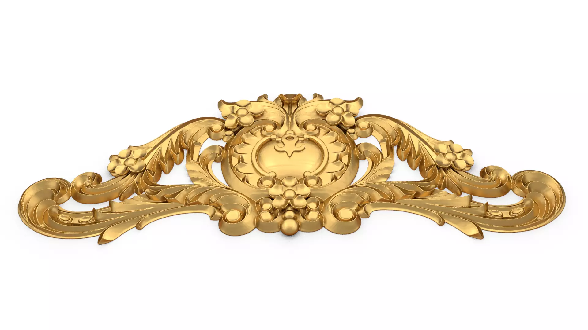 carved classic decorative ornament cnc 3d printing stl 18 3D print model_4