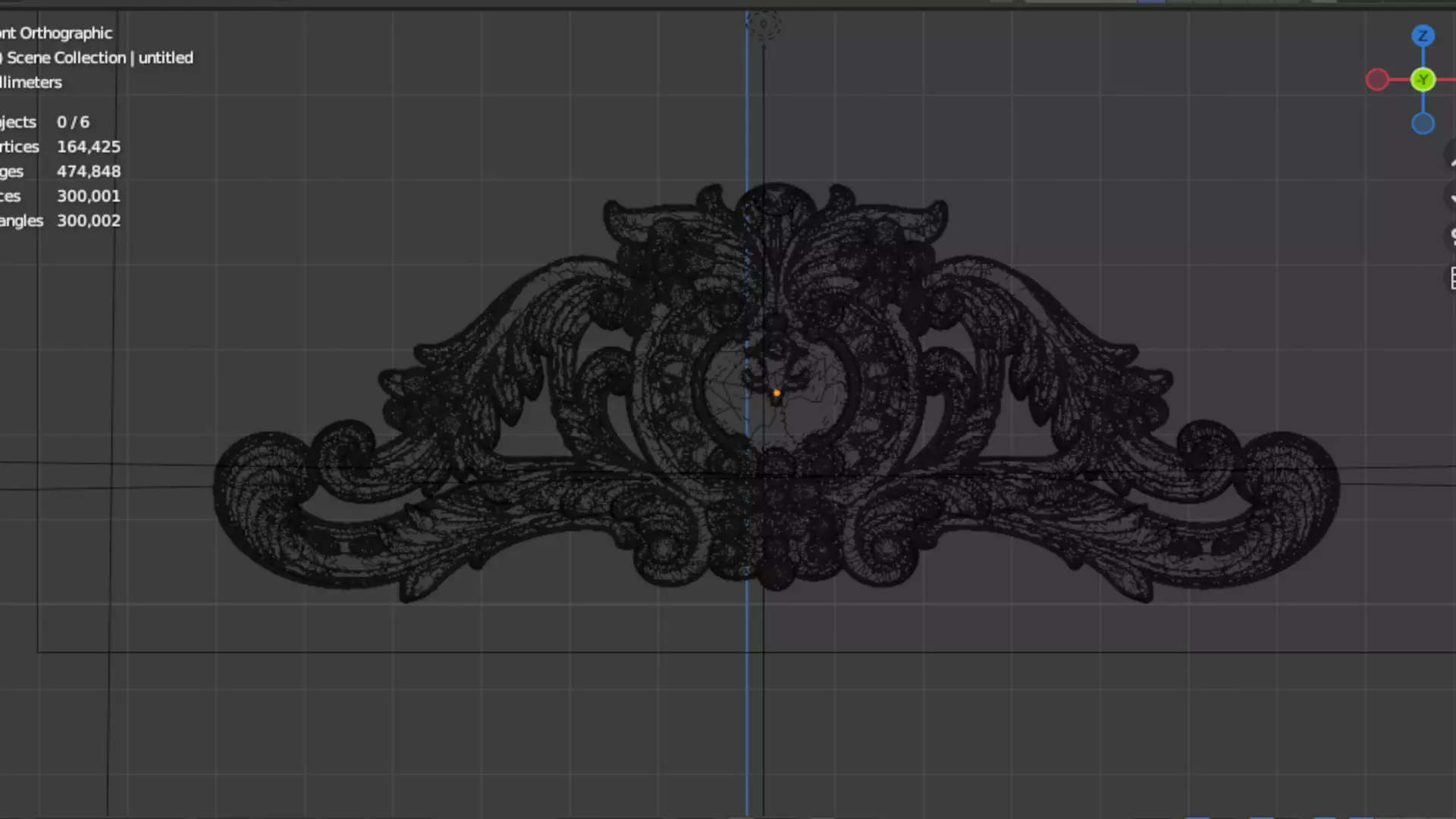 carved classic decorative ornament cnc 3d printing stl 18 3D print model_5