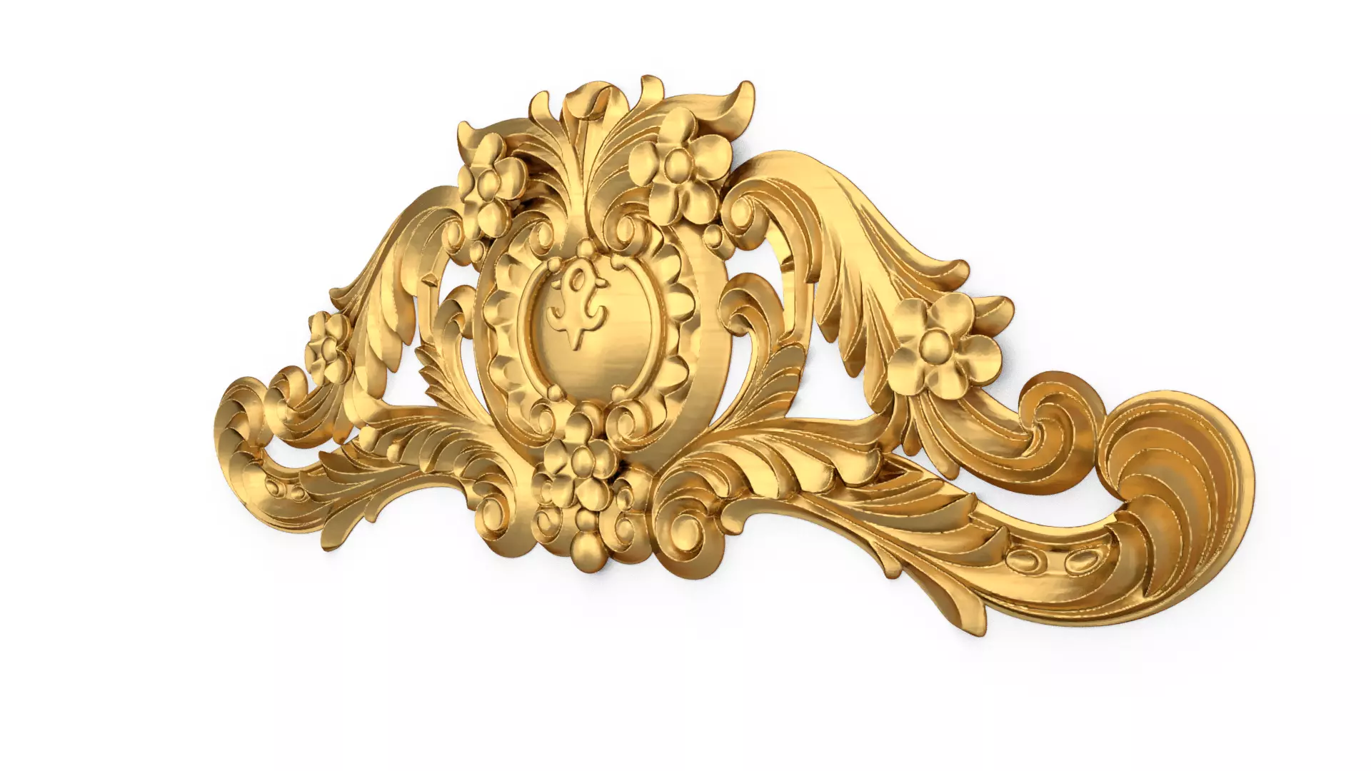 carved classic decorative ornament cnc 3d printing stl 18 3D print model_1