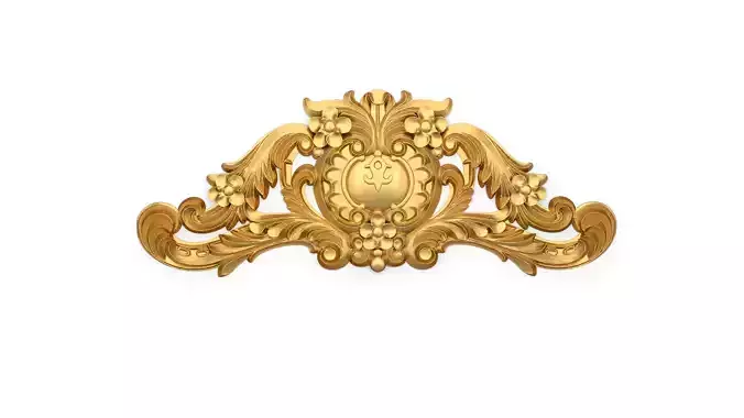 carved classic decorative ornament cnc 3d printing stl 18 3D print model