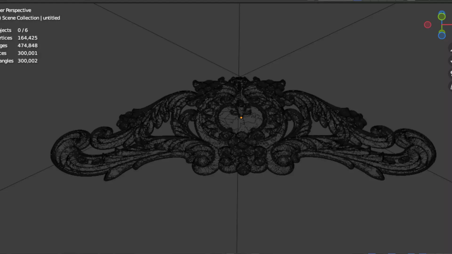 carved classic decorative ornament cnc 3d printing stl 18 3D print model_6