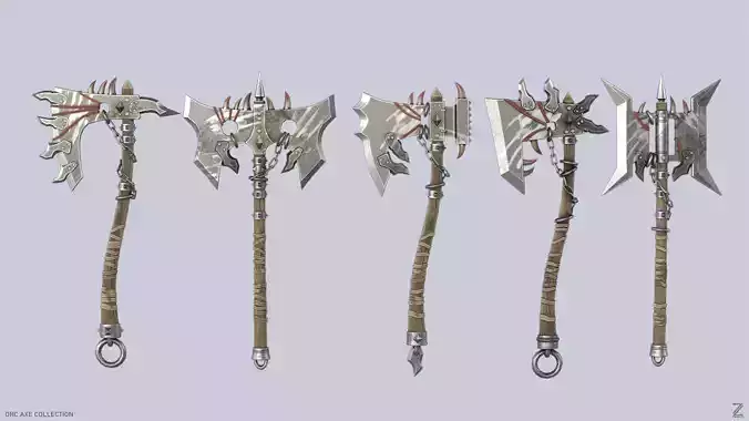 Orc axe collection 