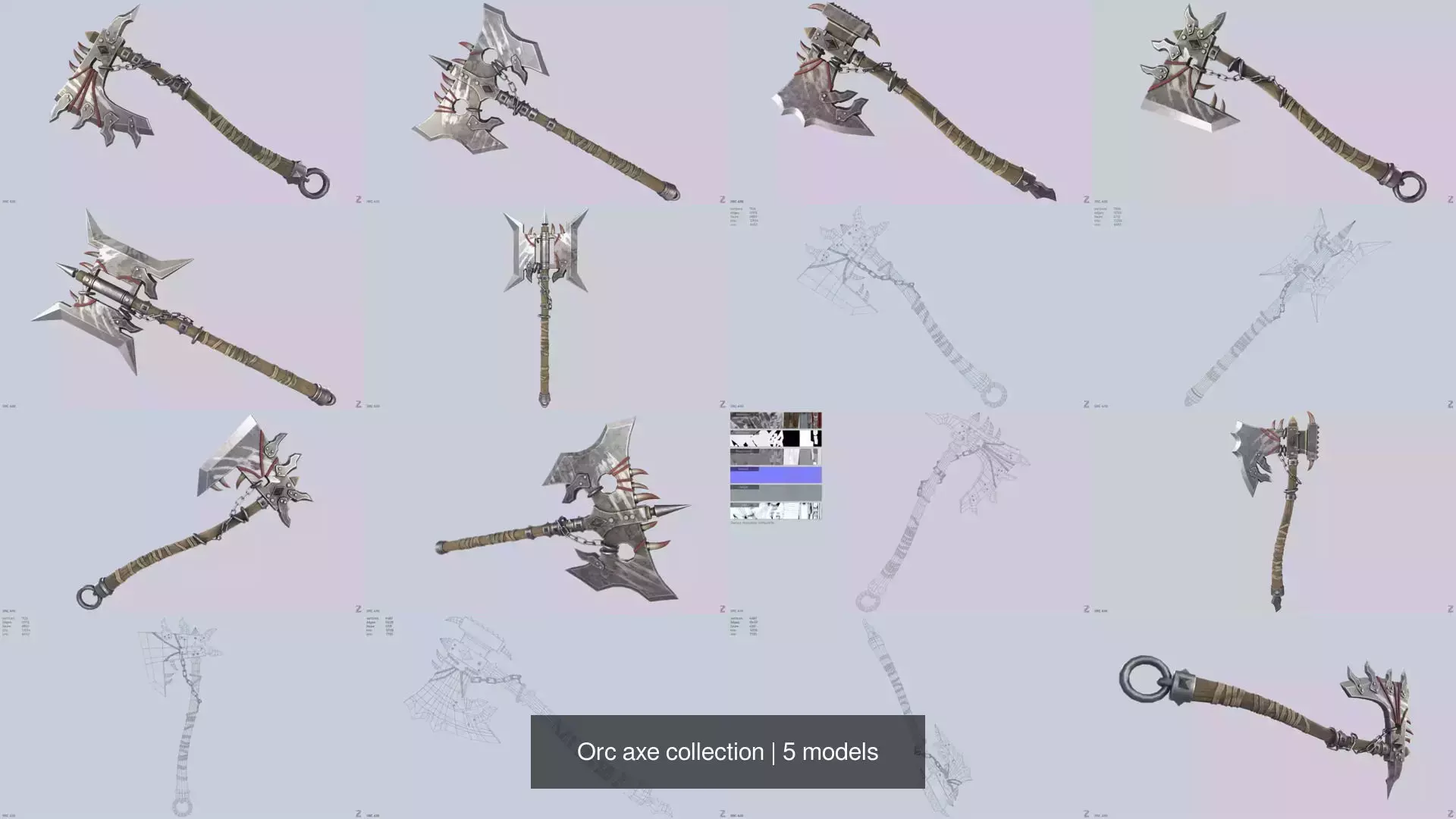 Orc axe collection _5
