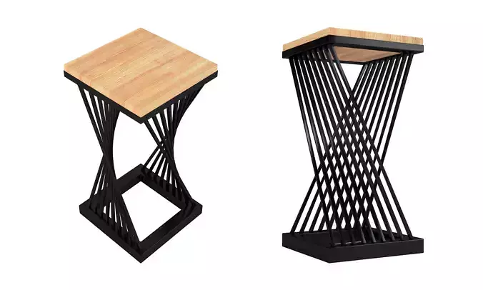 Loft style chair - Wood chair