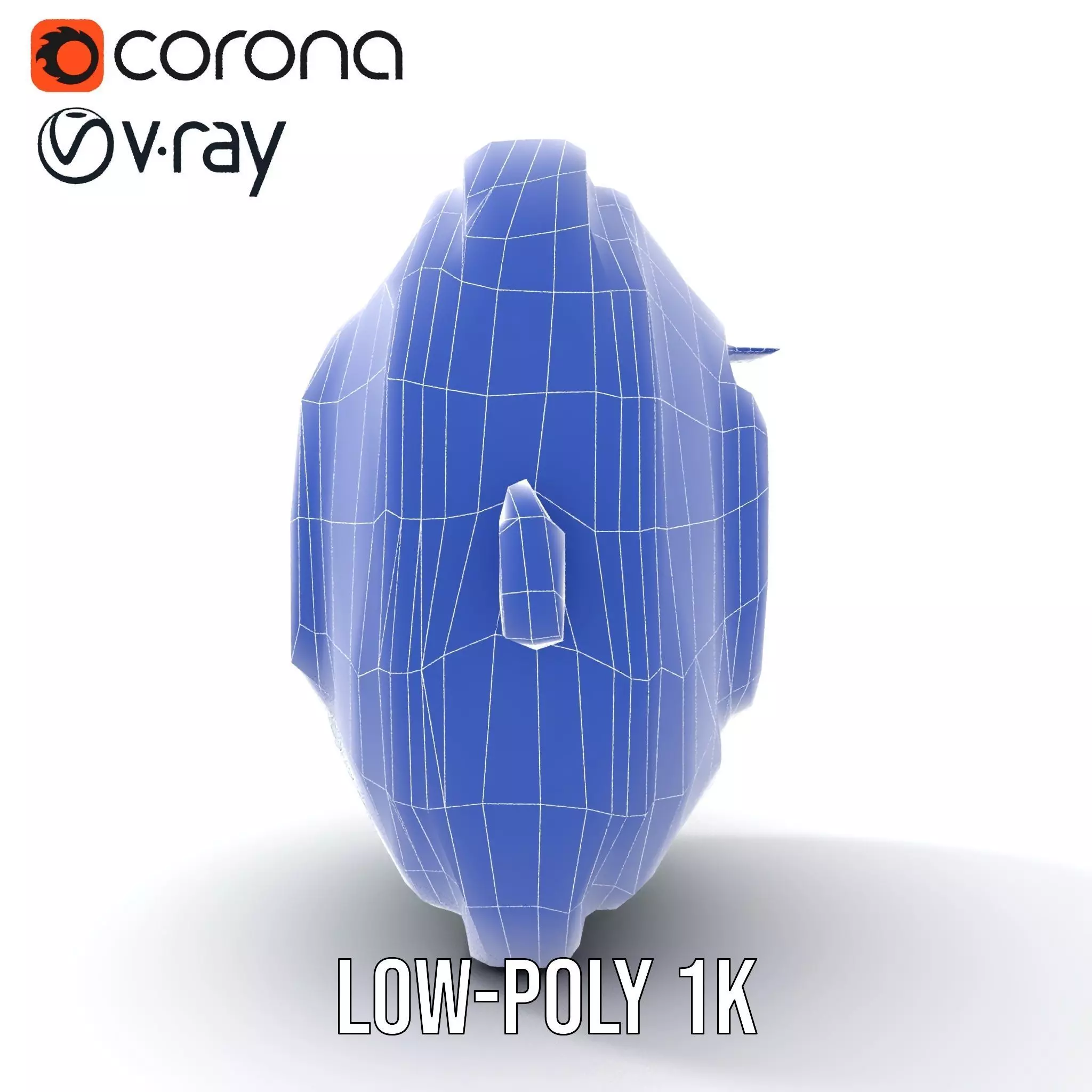 Futuristic WallMounted Interface model pack Low-poly 3D model_13