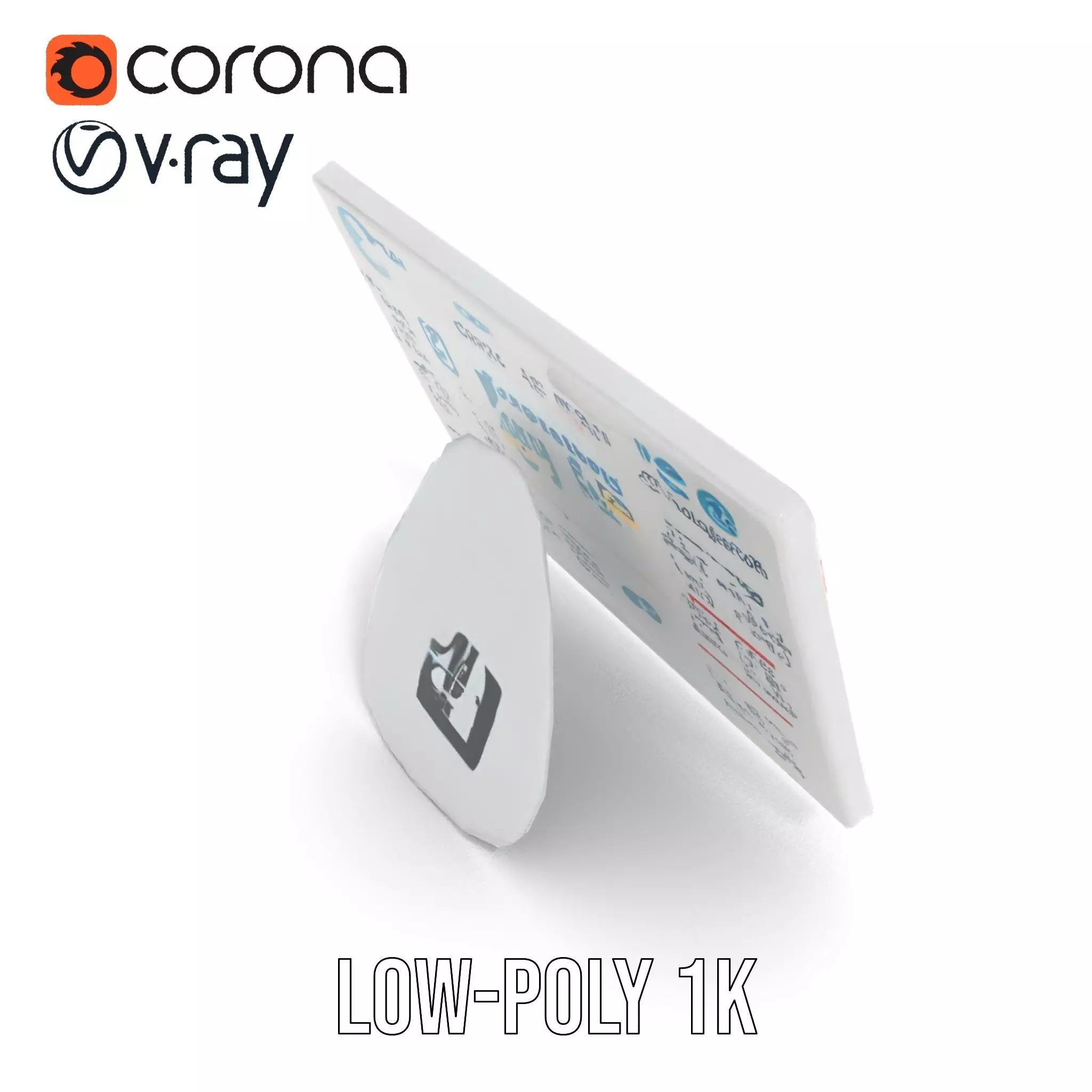 Critical Defrost Procedure Cards Model Pack Low-poly 3D model_18