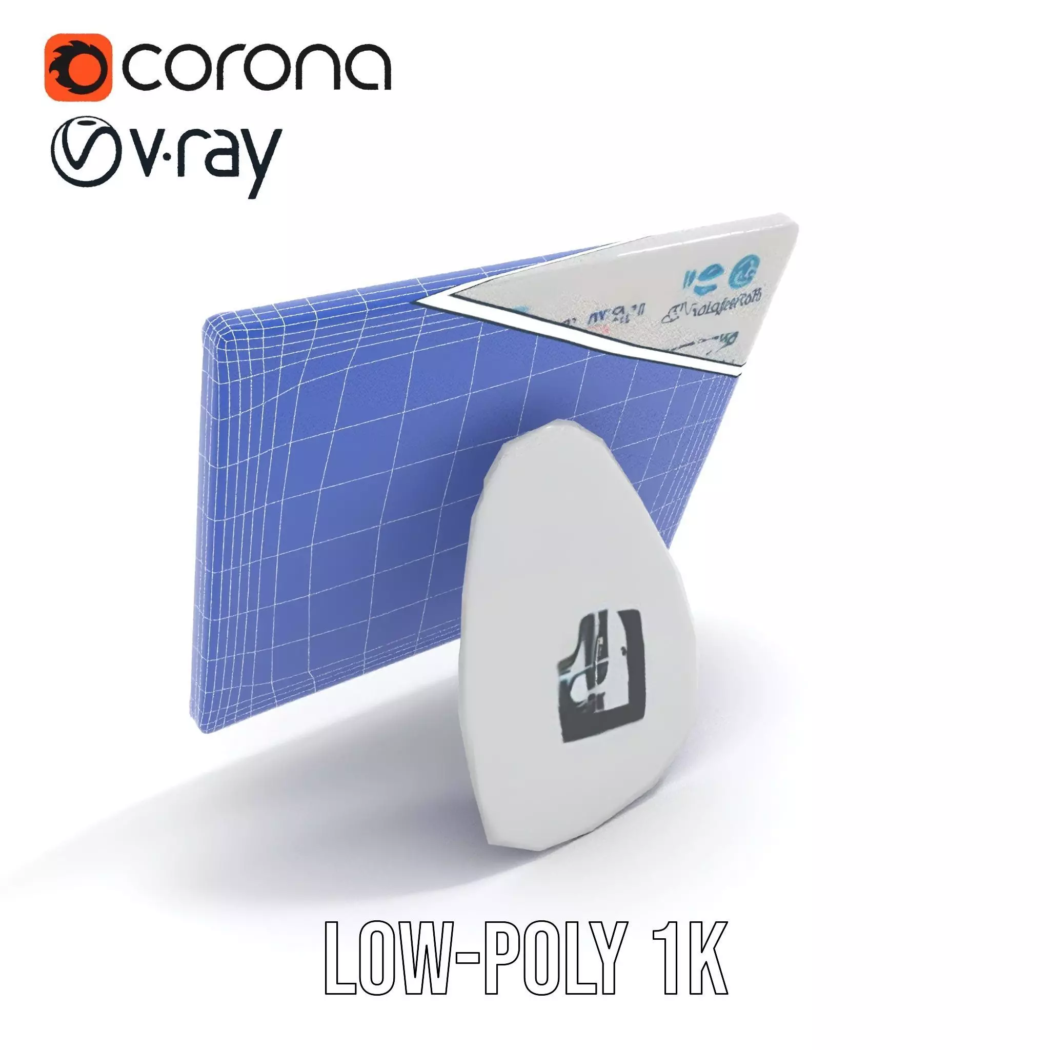 Critical Defrost Procedure Cards Model Pack Low-poly 3D model_20