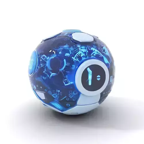 Holographic Interface Sphere Model Pack Low-poly 3D model
