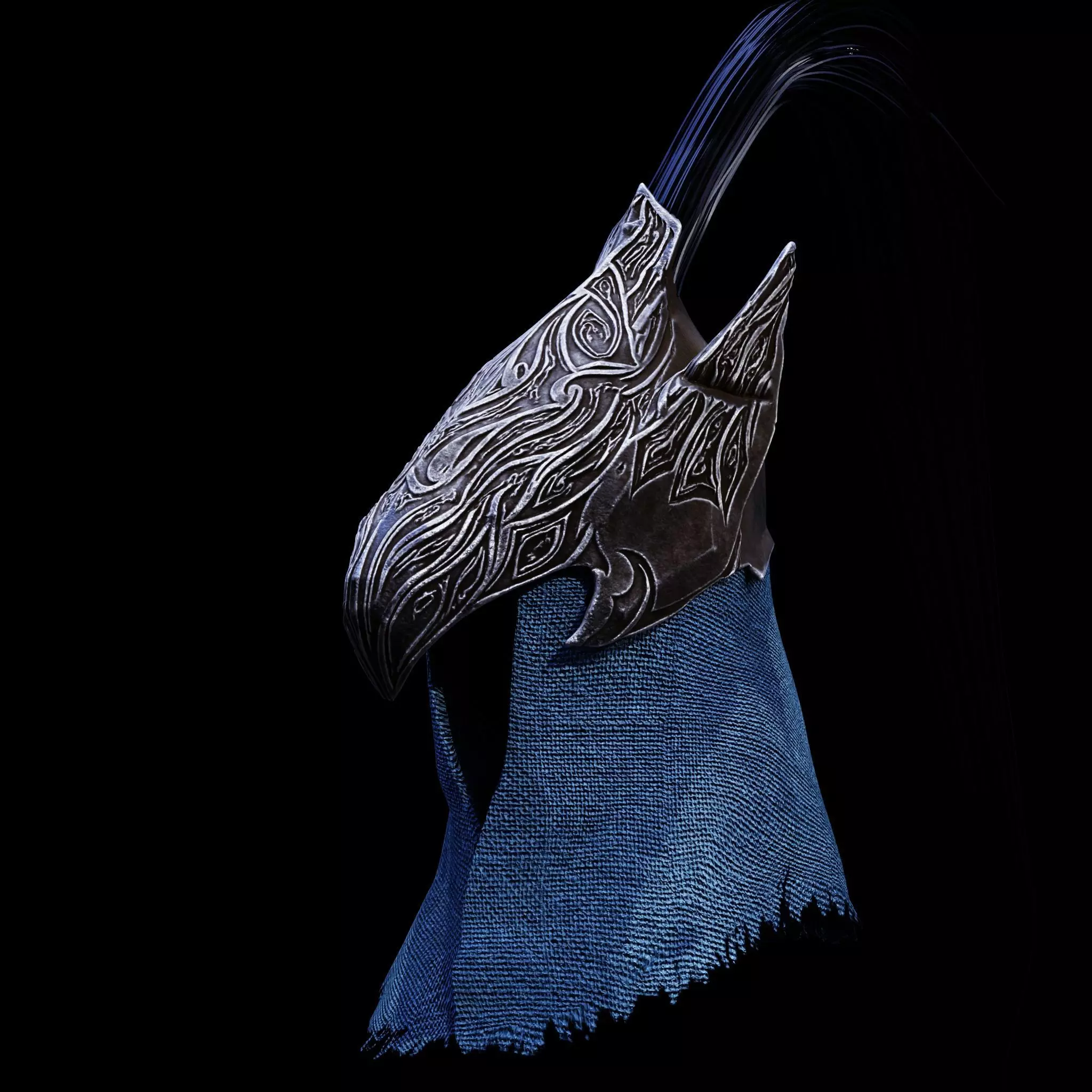 Abysswalker Lifesize Cosplay Helmet - Dark Souls Fan Art 3D print model