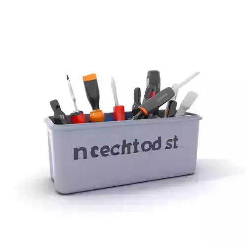 Comprehensive Mechanic Tool Set Model Pack Low-poly 3D model