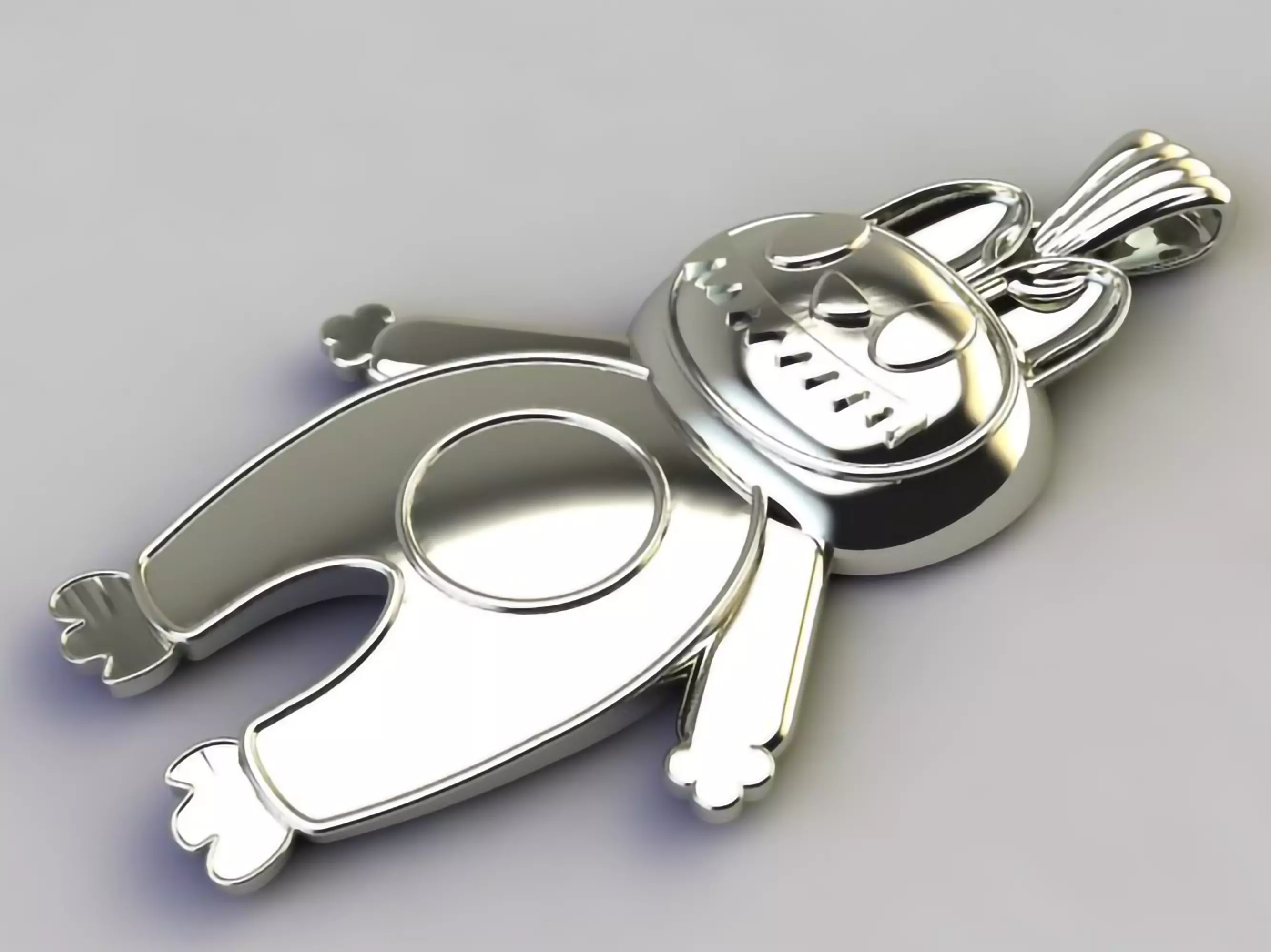 necklace labobo 3D print model_3