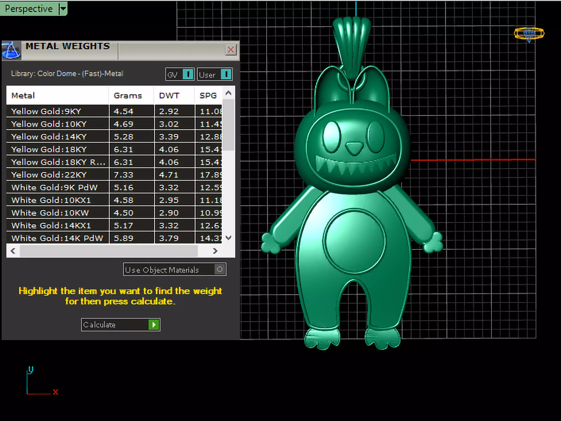 necklace labobo 3D print model_7