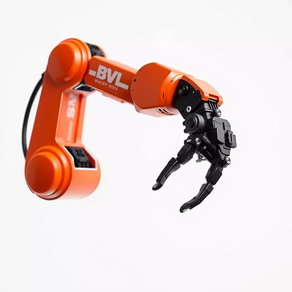 Mechanical Robotic Arm Model Pack Low-poly 3D model_3