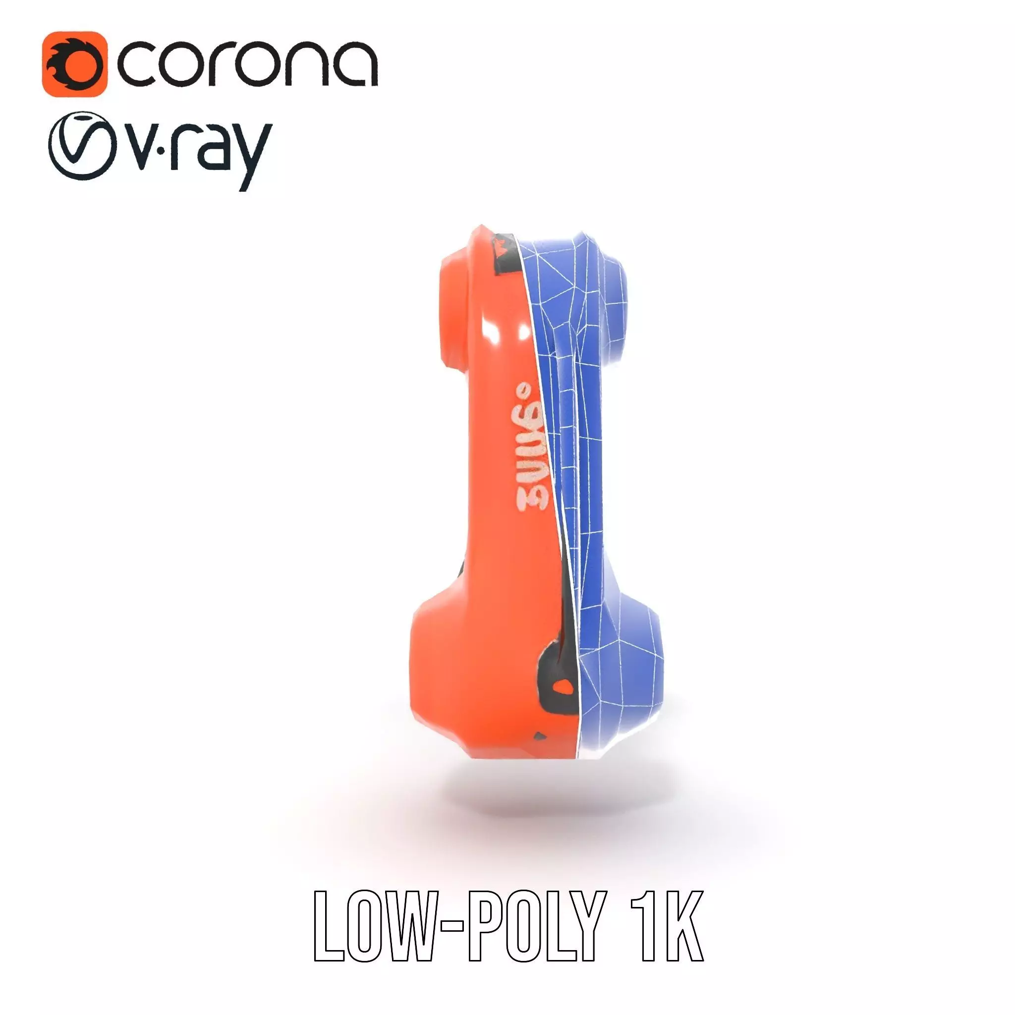 Mechanical Robotic Arm Model Pack Low-poly 3D model_32