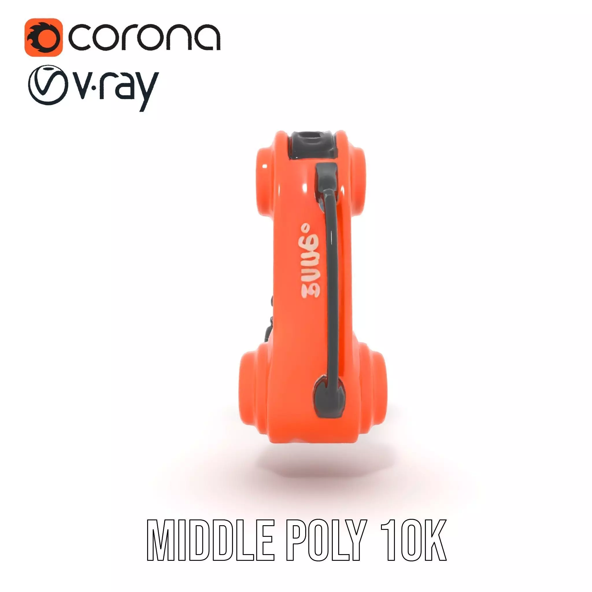 Mechanical Robotic Arm Model Pack Low-poly 3D model_6