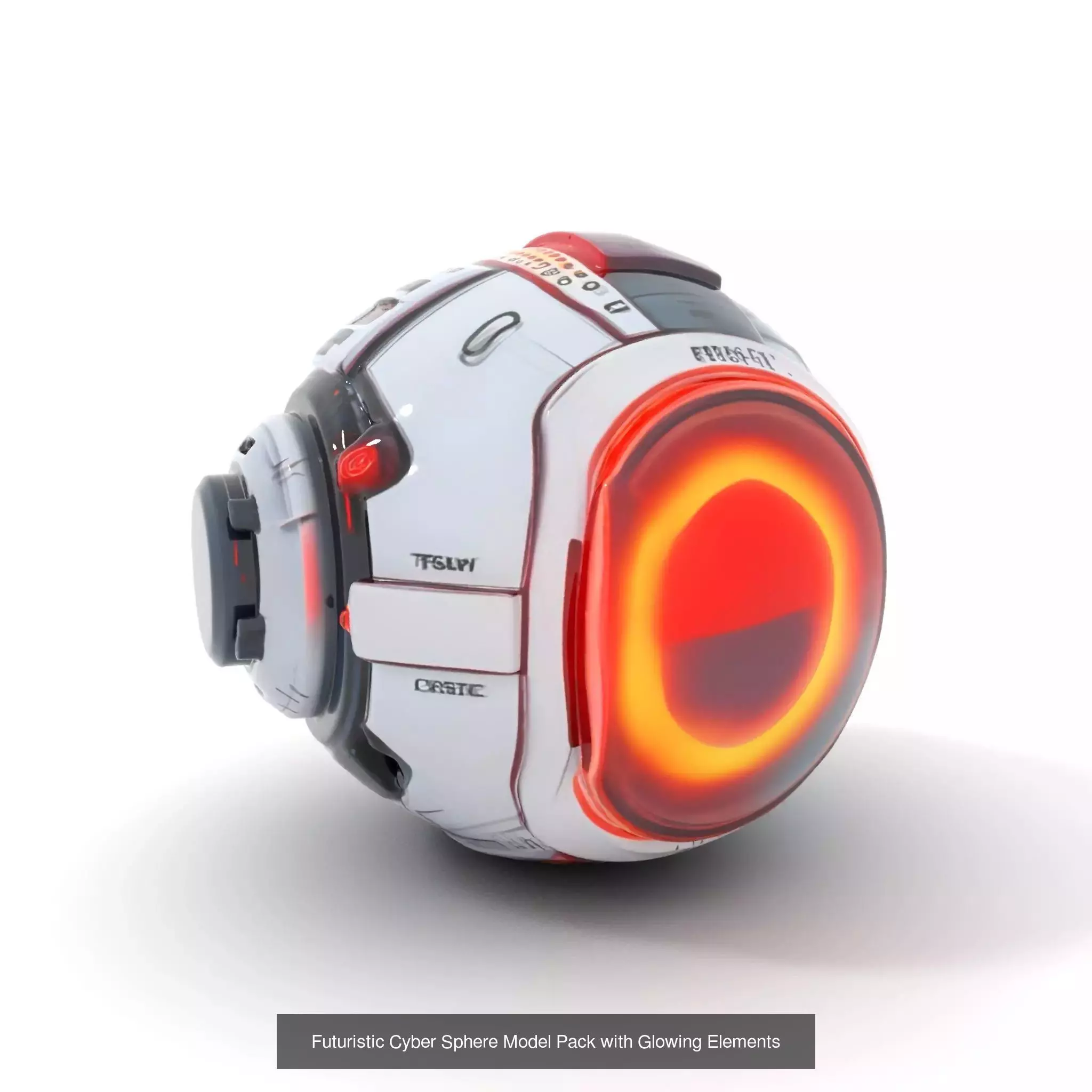 Futuristic AI Interfaces Pack 3D Model Collection_31