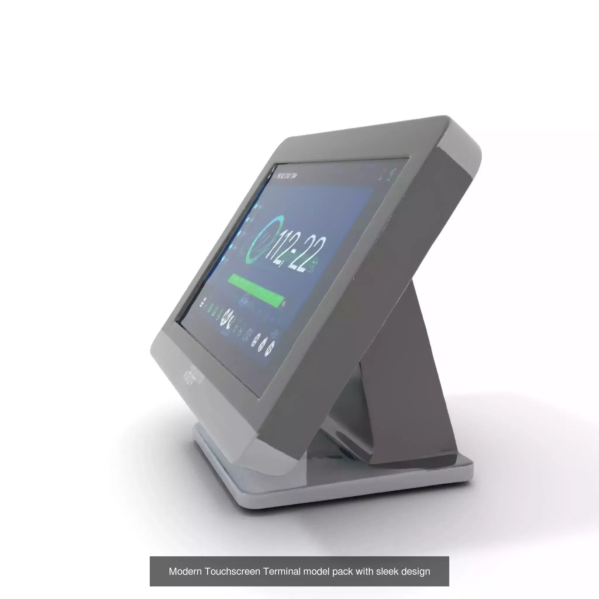 Futuristic AI Interfaces Pack 3D Model Collection_23