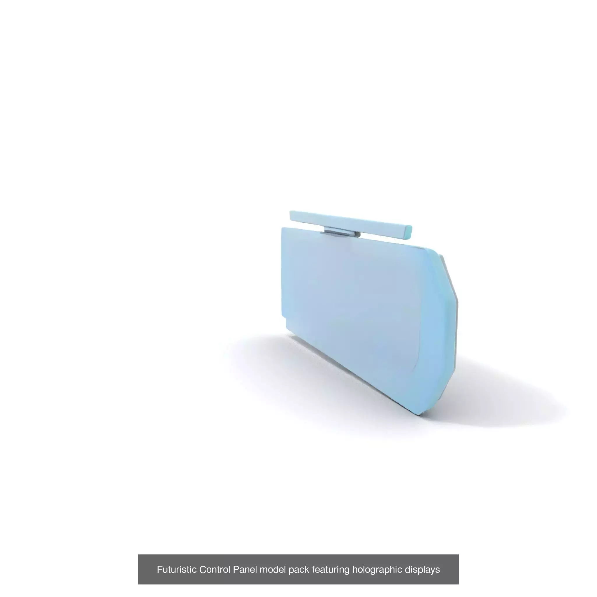 Advanced SciFi Medical Wall Modules 3D Model Collection_55