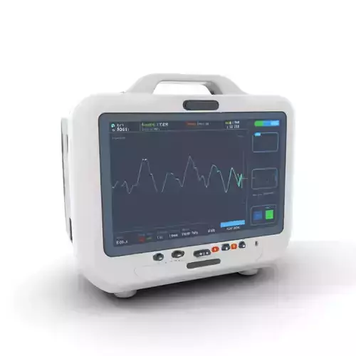 Medical Monitor Device Model Pack Low-poly 3D model