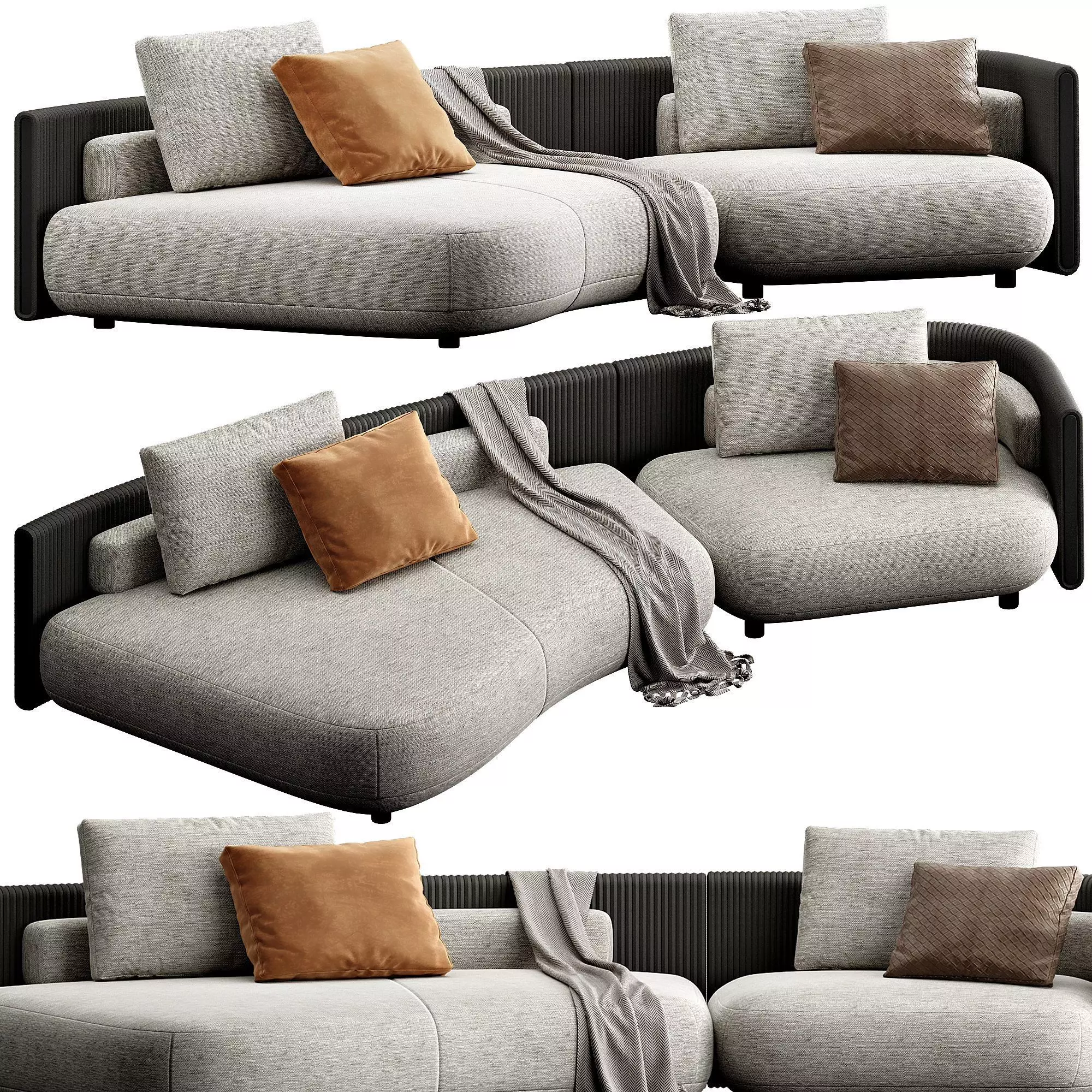 Bezier Cord Outdoor 3D model_1