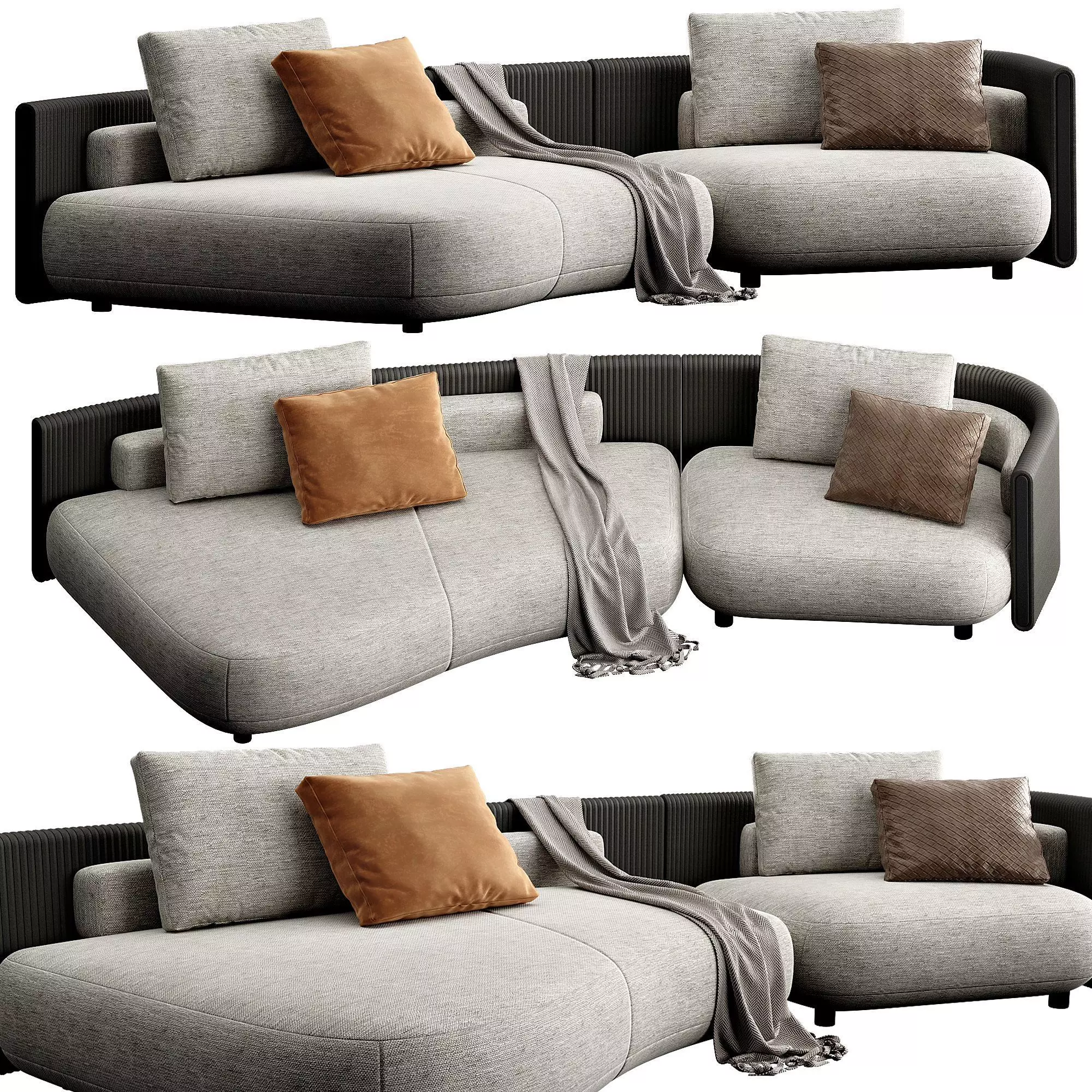 Bezier Cord Outdoor 3D model_3