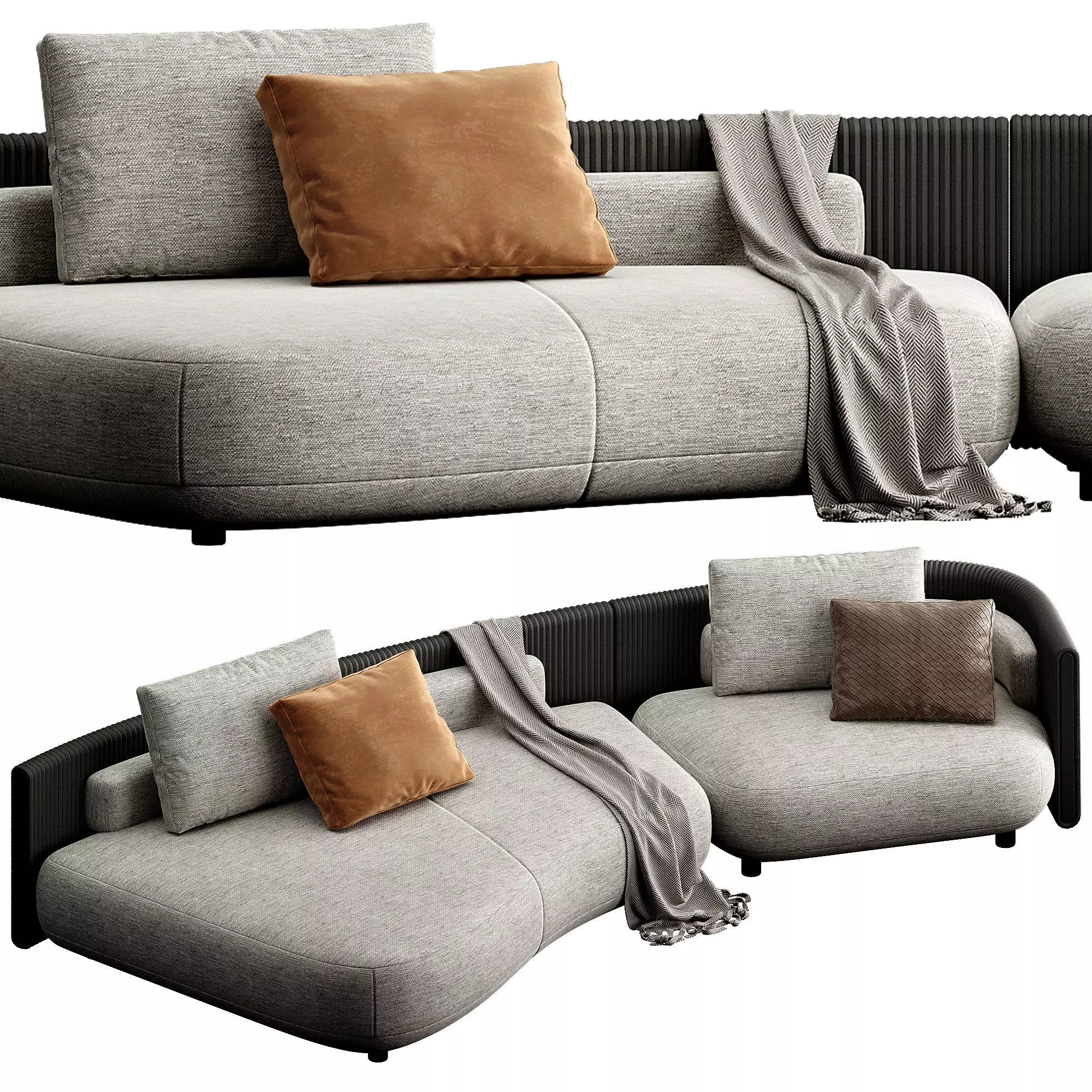 Bezier Cord Outdoor 3D model_4