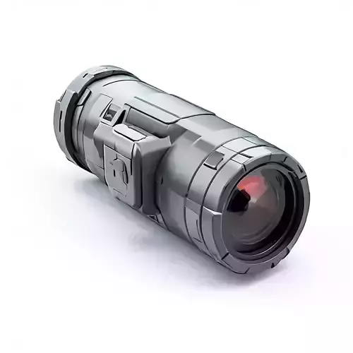 SciFi Camera Lens Prop Low-poly 3D model