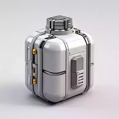 SciFi Container Box HighTech Storage