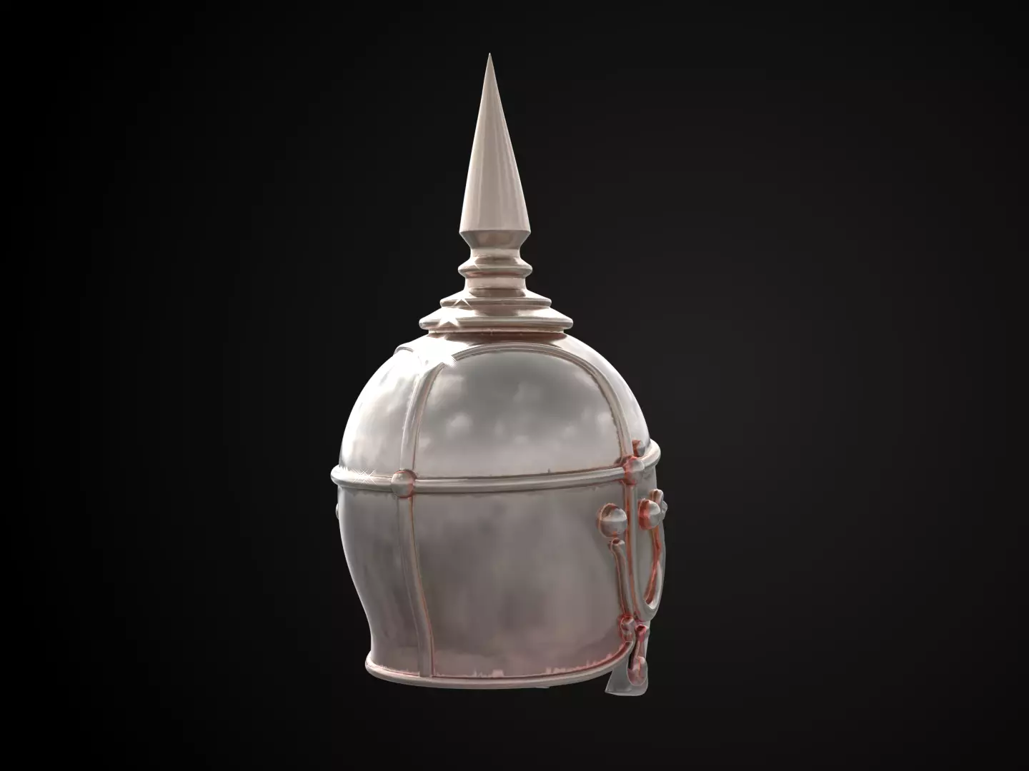 Stylized Medieval Helmet - Crownward Sentinel Free 3D print model_5