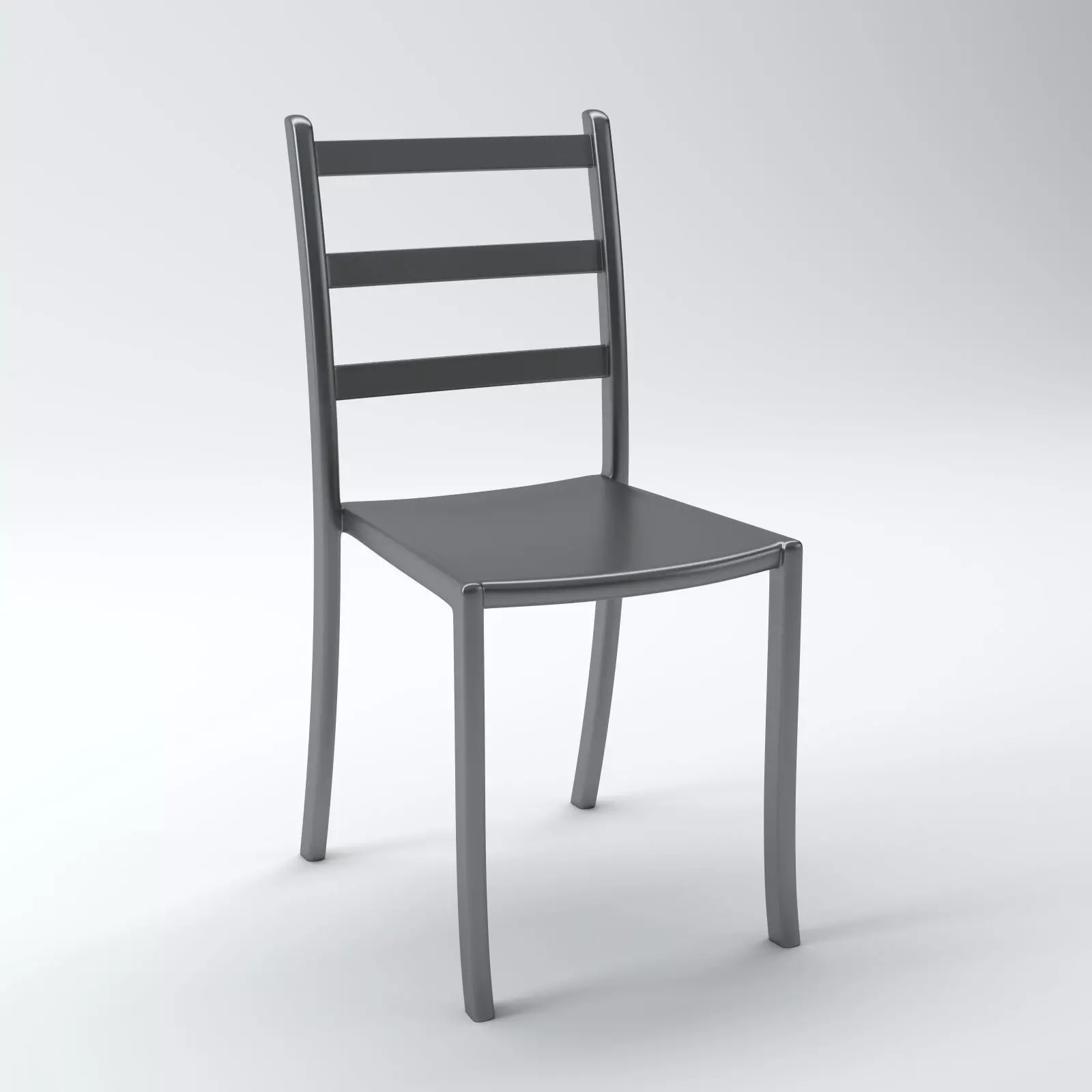 Acrylic Chair 3D model_0