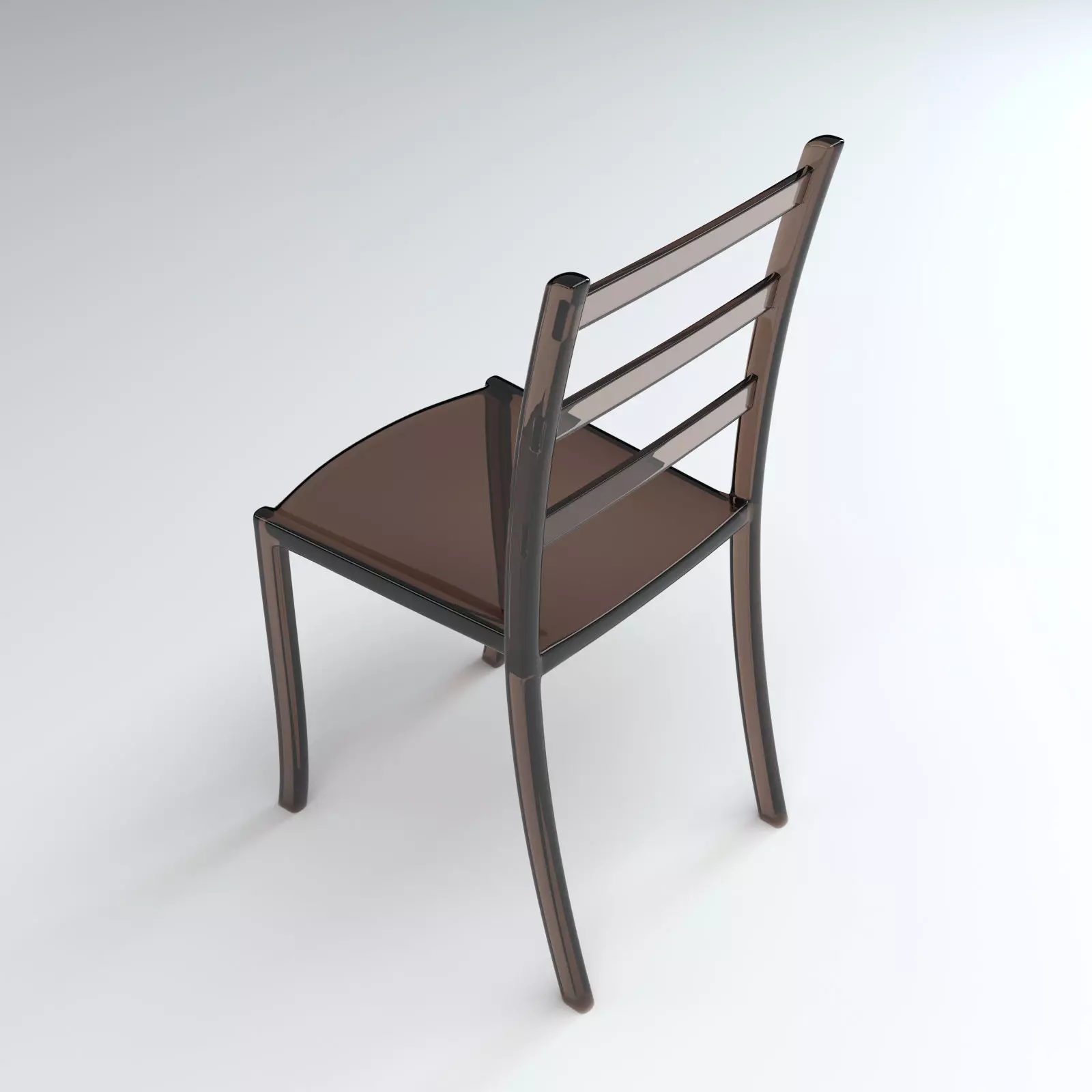 Acrylic Chair 3D model_3