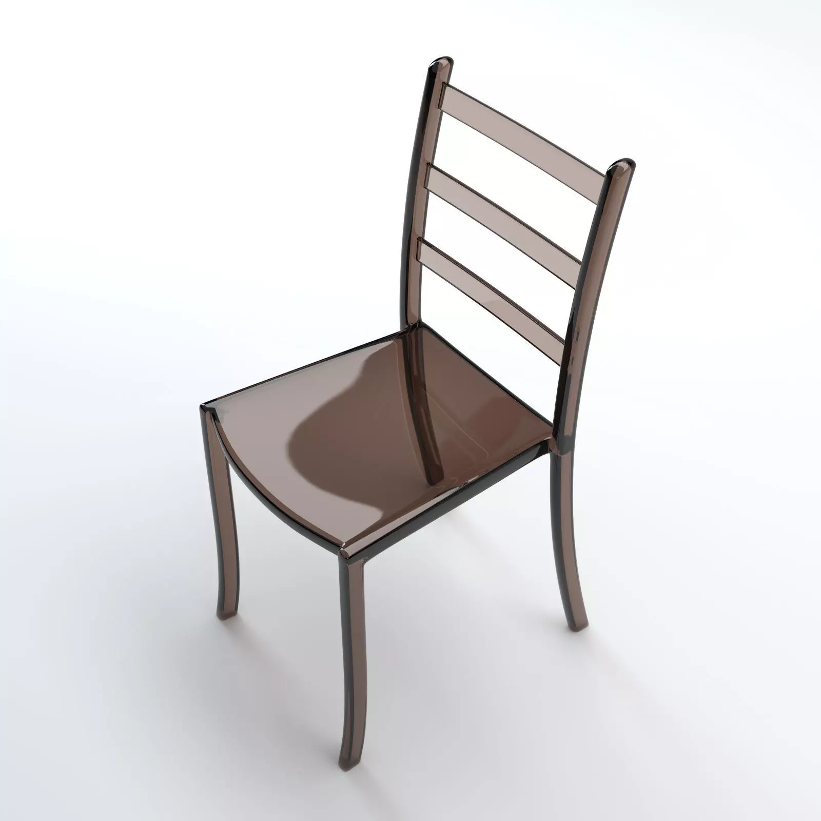 Acrylic Chair 3D model_2