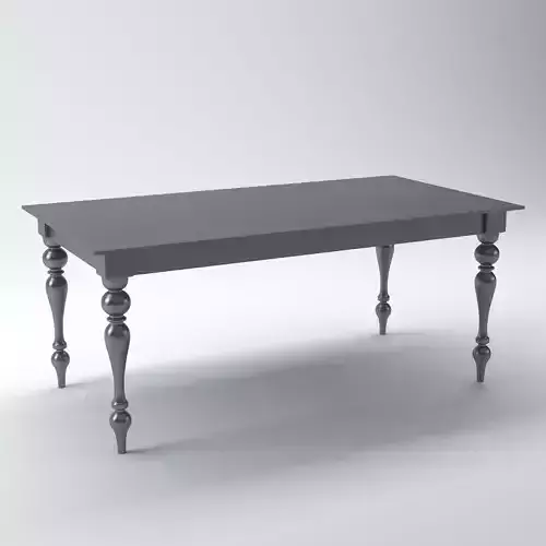 Acrylic Dining Table 2