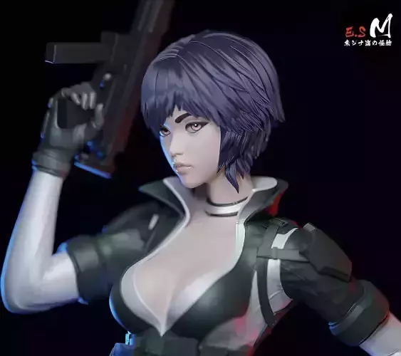 Motoko Kusanagi CHARACTER BY ESM